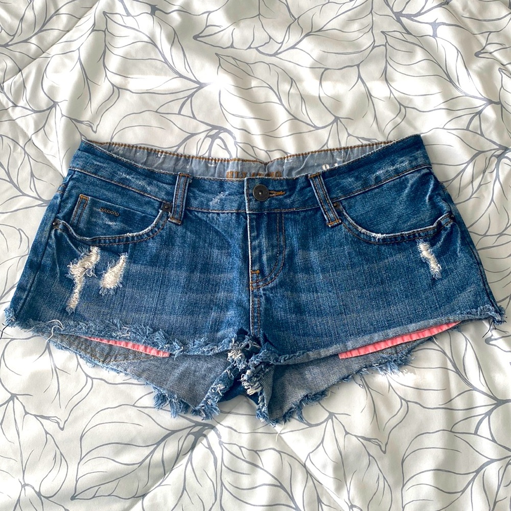 Billabong Low-rise Jean Cut-off Shorts